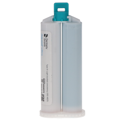 Aquasil Ultra Smart Wetting Impression Material, Cartridge Pack, Light Body, Fast Set, 50 ml, Mint, Teal, 4/Pk, 678772