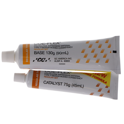 Coe-Flex Polysulfide Impression Material, Refill Package, Medium Body, Regular Type, Regular Set, 131102