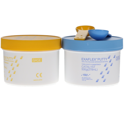 Exaflex Hydrophilic VPS Impression Material, Putty Standard Pack, 500 g, 1/Pk, 138301