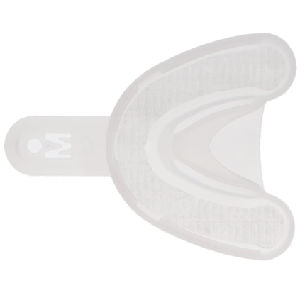 Directed Flow Disposable Plastic Impression Trays, Refill, Medium, Upper, 10/Pk