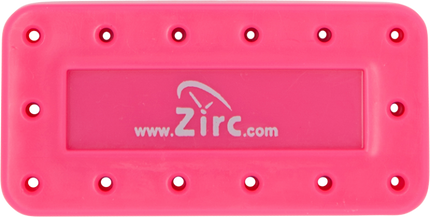 Magnetic Bur Block, 14-Hole, Neon Pink, 1/Pk, 50Z403S