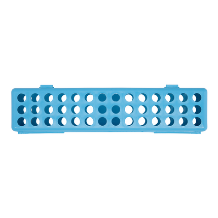 Steri-Container, Standard, 10 to 14 Instruments, 8 1/8" x 1 7/8" x 1 7/8", Neon Blue, 1/Pk, 50Z900N
