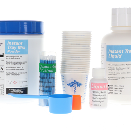 Instant Tray Mix, Standard P & L Pack, Blue