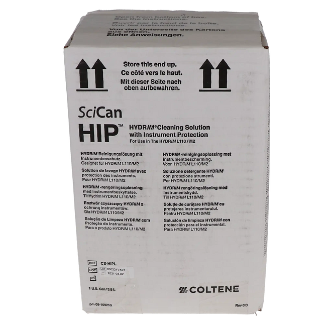SciCan - Scican, Hydrim, Cleaning Solution, 2 x 3.8l (2 x 1.5 Gallon)