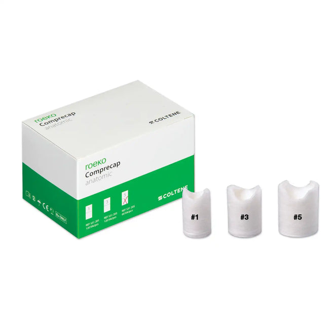 Coltene - Roeko Comprecap #5 Large 12.5 mm. Package of 400 Compression Caps