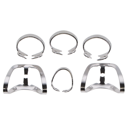 Coltene - Brinker Clamps (Tissue Retractors) Universal Clamp Set (one of each B-1, B-2