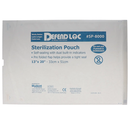 Defend - Steri-Pouches Defendloc 13"X 20" 200/Bx
