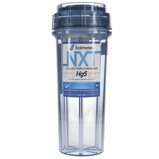Solmetex - NXT Hg5 Collection Container w/Recycle Kit