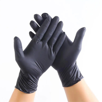 Cranberry - Carbon Black Nitrile Gloves Small 200/Box
