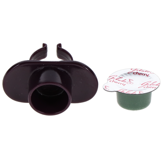 Gelato Prophy Paste Cups, Medium, Cherry, 200/Box, 24-02477