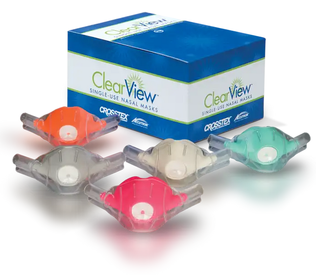 ClearView Nasal Mask - Adult Fresh Mint 12/Pk