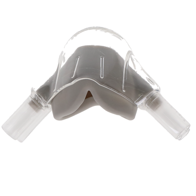 ClearView Single-Use Nasal Masks, Adult, Unscented, Grey, 12/Pk, 33035-9