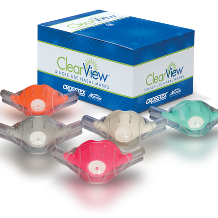 ClearView Single-Use Nasal Masks, Large, Adult, French Vanilla, 33034-14