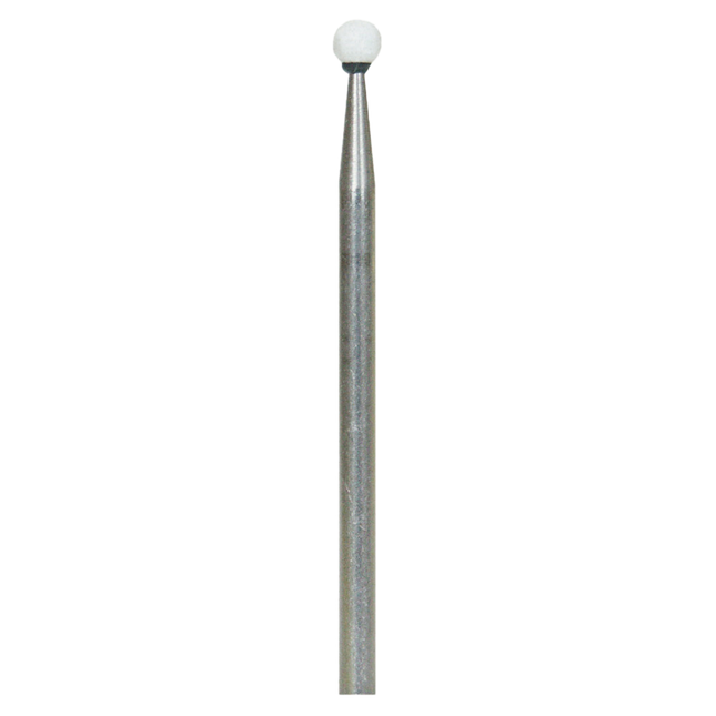 Dura-White Stones, HP, Round, # 024 (RD1), White, 12/Pk, 0207