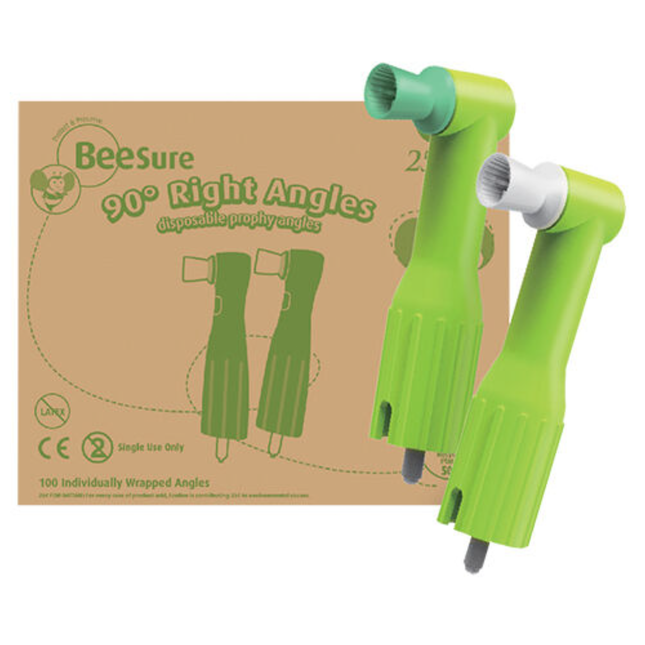 BeeSure Disposable Prophy Angle 100/Pk Soft