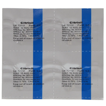 Citrisil Dental Waterline Cleaner 48 tabs/box Blue for 1 liter bottle
