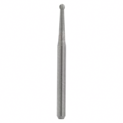 Alpen Operative Carbide Burs, FG, Round, # 2, 1.0 mm, 10/Pk, R100002