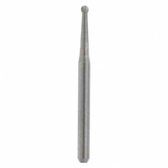 Alpen Operative Carbide Burs, FG, Round, # 2, 1.0 mm, 10/Pk, R100002