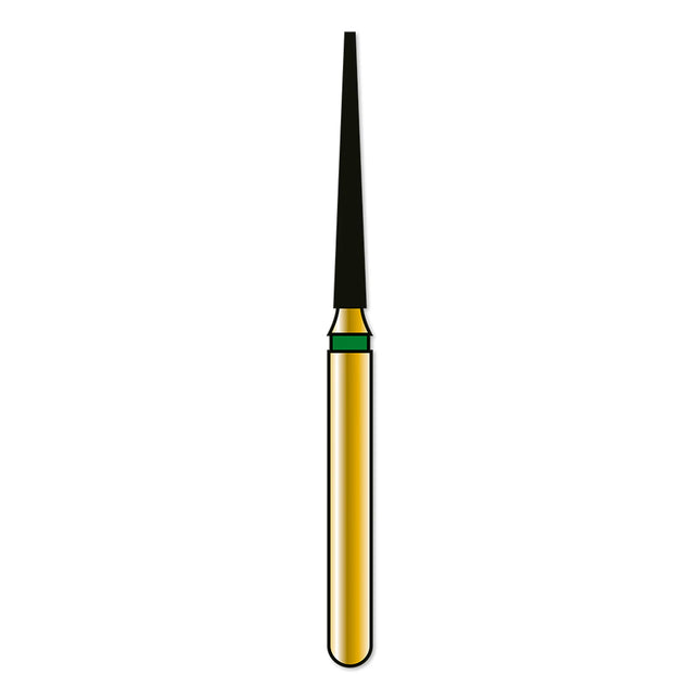 Coltene - Alpen Flat End Taper 5Pk, Coarse Grit Green **Discontinued see CO-60032159