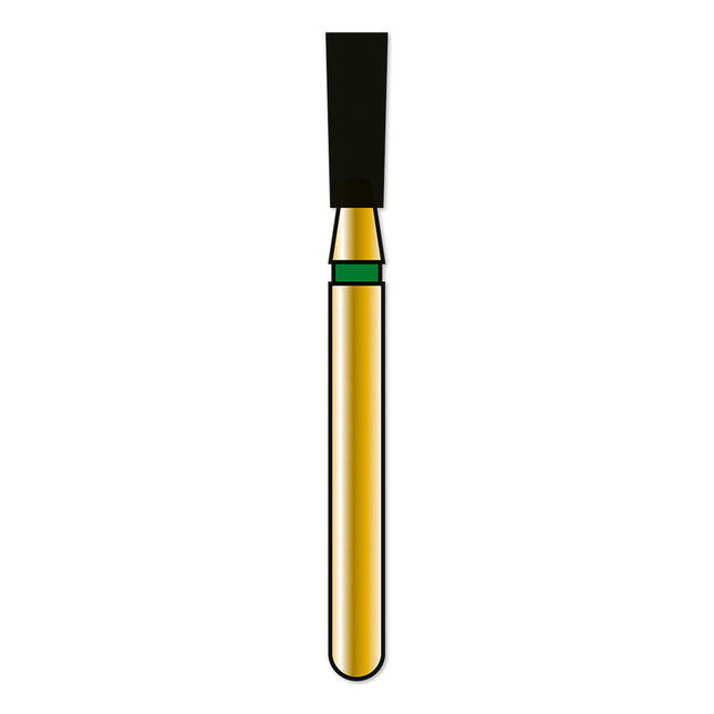 Coltene - Alpen Long Inverted Cone 5Pk, Coarse Grit Green