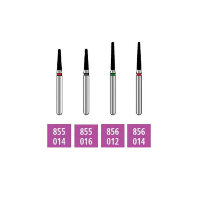 Coltene - Alpen x1 FG #863.012 Coarse Grit, Flame Shaped. Package 25/Pk