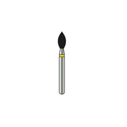 Alpen x1 Single-Use Diamond Burs, FG, Football, # 368, 2.3 mm, Fine, Red, 25/Pk, X368F023