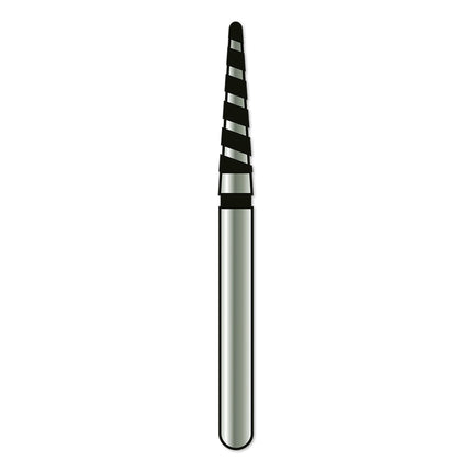 Coltene - Alpen x1 FG #856.018 TurboCut Grit, Round End Taper 25/Pk