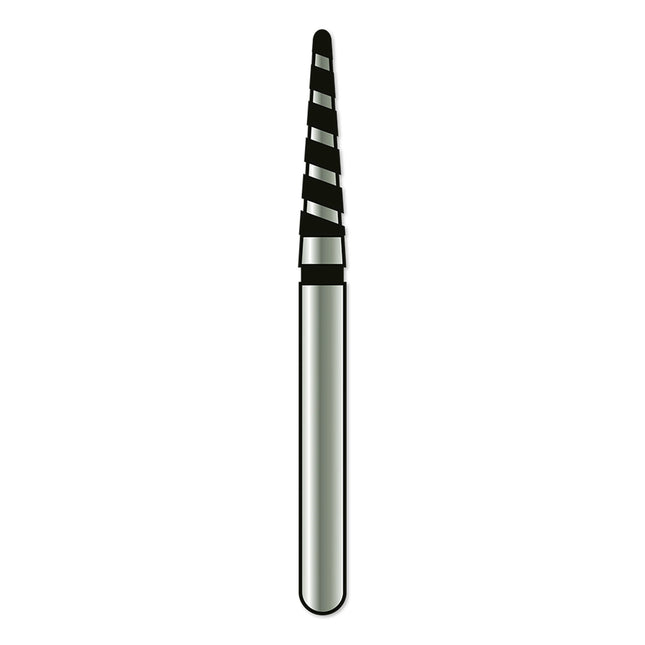 Coltene - Alpen x1 FG #856.018 TurboCut Grit, Round End Taper 25/Pk