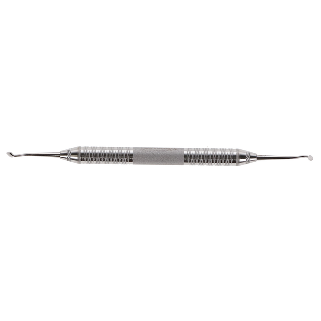 Carver, Discoid-Cleoid, Double-End, # 6 Satin Steel Handle, # 3/6, 1/Pk, CD3/66