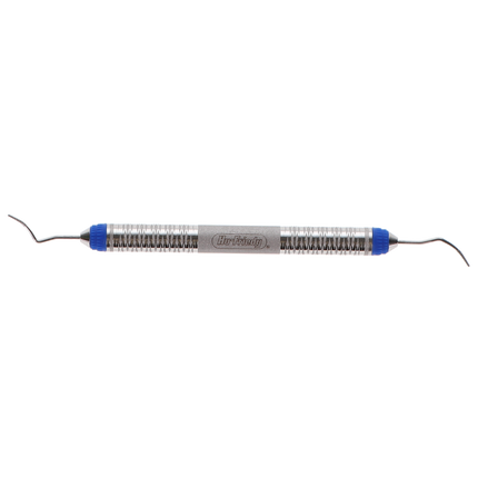 Diamond File Scaler, Double-Ended, Mesial/Distal, # 7 Satin Steel Colors, 1/Pk, SDCM/D7