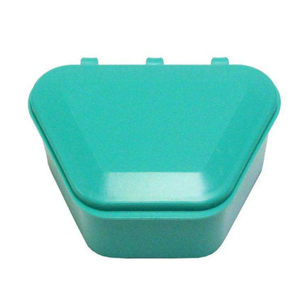 Keystone - Denture Cups - New Age Aqua, 12/Box. Denture Storage Cases 1-3/4" deep