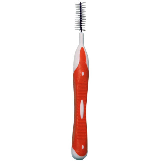 Proxy-Brite Moderate Cylinder Interdental Brush, Red Grip 72/Cs, 20046