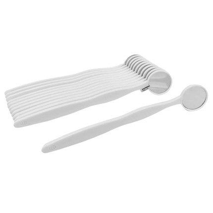 Disposable Mouth Mirrors, One-Sided, Bulk, 72/Pk, 93