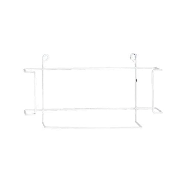 Hold-It Tissue Box Holder, Rectangular/Professional Size, White, 1/Pk