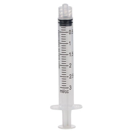 Luer Lock Endo Irrigation Syringes, 3 cc, 100/Pk, LL03