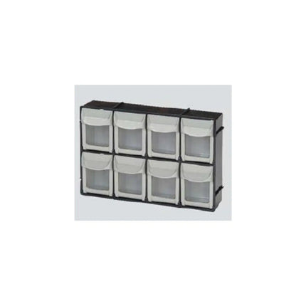 Plasdent - 6-Bin Unit, Black Frame