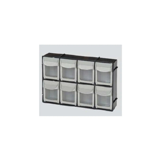 Plasdent - 6-Bin Unit, Black Frame