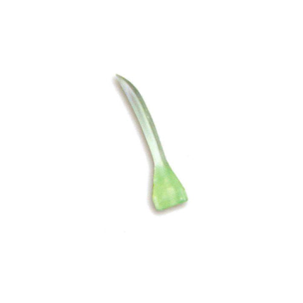 Accuwedges Plastic Wedges, Disposable, 12 mm, Small, Green, 100/Pk, WG-12
