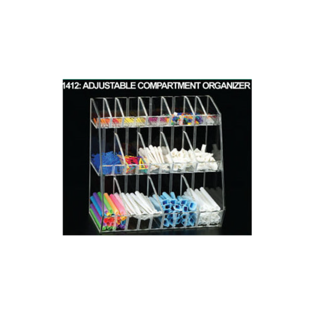 Plasdent - Adjustable Compartment Organizer, 1412