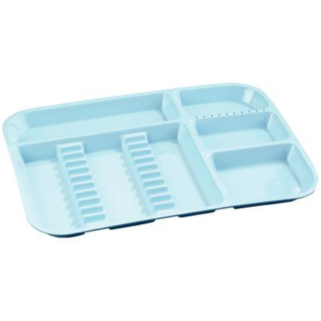 Plasdent - Divided Tray Size B-Blue, 300BD-2