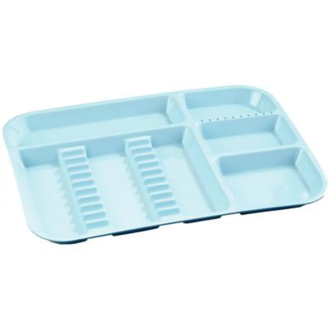 Plasdent - Divided Tray Size B-Blue