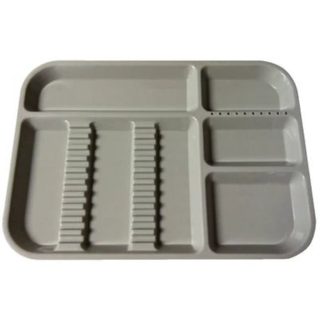 Plasdent - Divided Tray Size B-Gray