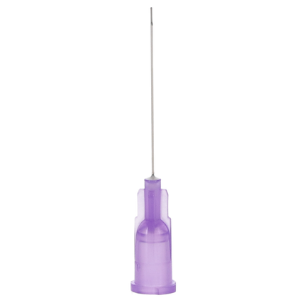 Monovac Irrigator Needle Tips, Monoject-Style, Side-Vented, 30 Ga, Purple, 100/Pk, INT-M30