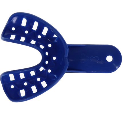 Plasdent - Ortho Trays Child/Lg Lower #3, Blue, 25Pcs/Bag