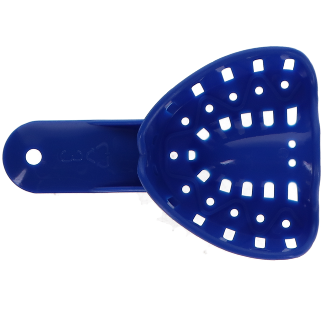 Ortho Impression Trays, Child, Upper # 3, Large, Blue, 25/Pk, ITO-3U