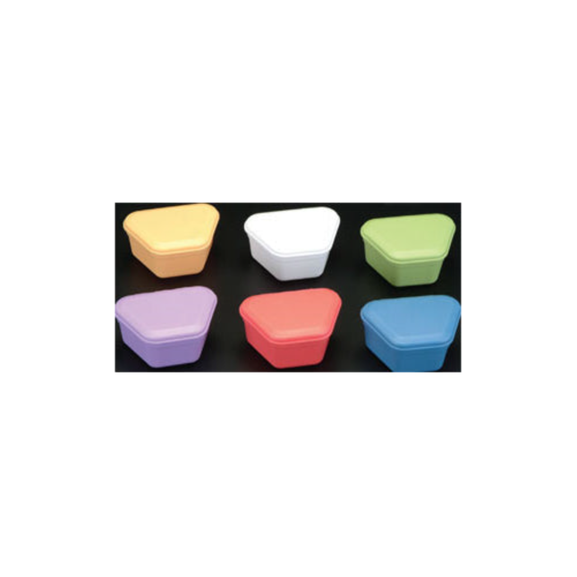 Plasdent - Pro Denture Box 12Pcs/Box Assorted Colors, 200PBH-PA
