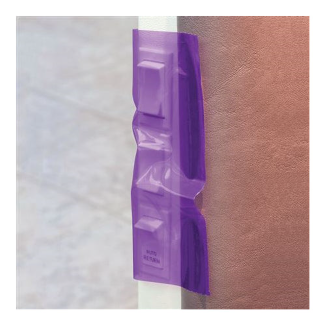 Sticky Wraps Barrier Film Sheets, 4 x 6 in, Purple, 1200/Pk, PS1250P