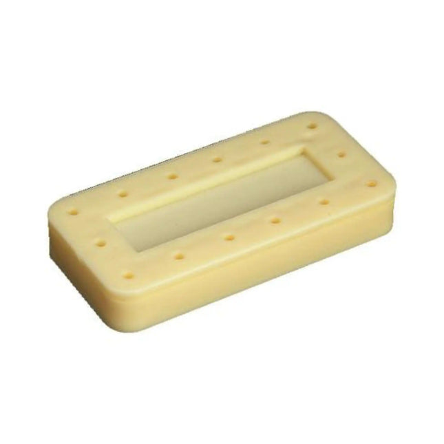 Plasdent - Rectangular Bur Block-Yellow