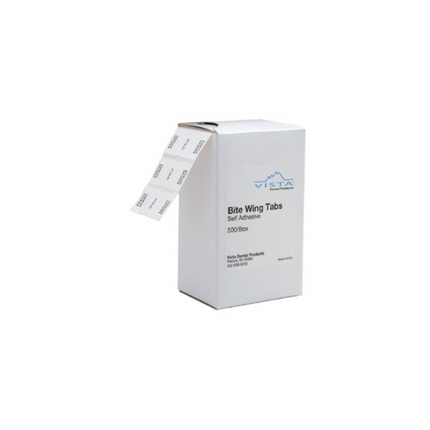 Bitewing Tabs, Self-Adhesive, 500/Pk, 308001