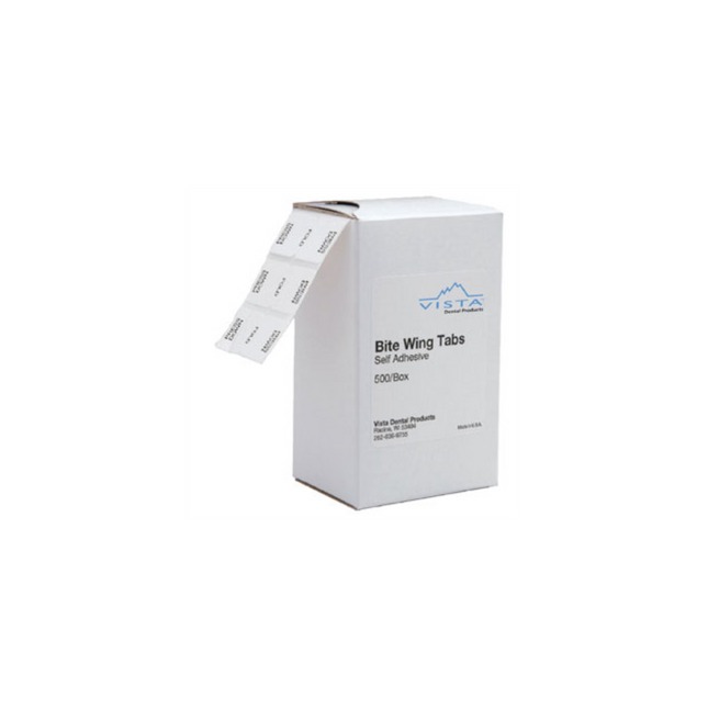Bitewing Tabs, Self-Adhesive, 500/Pk, 308001